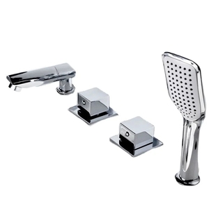 <span class=keywords><strong>Juego</strong></span> <span class=keywords><strong>de</strong></span> Grifería <span class=keywords><strong>para</strong></span> Bañera GOGO <span class=keywords><strong>de</strong></span> 4 Piezas, Grifo <span class=keywords><strong>de</strong></span> Agua Fría y Caliente <span class=keywords><strong>de</strong></span> Cobre Tipo Dividido, <span class=keywords><strong>Accesorios</strong></span> <span class=keywords><strong>para</strong></span> Ducha, Válvula Mezcladora <span class=keywords><strong>de</strong></span> Agua <span class=keywords><strong>para</strong></span> <span class=keywords><strong>Baño</strong></span> - Product Image 3