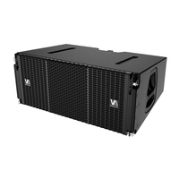 Haut-parleurs de concert passifs d'extérieur de qualité supérieure, double 10 pouces, 680W/2720W, 70Hz-18kHz, directivité horizontale 100°