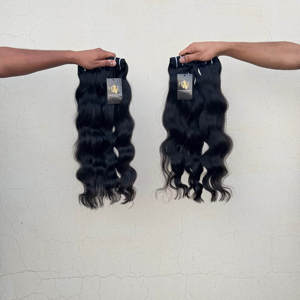 Fournisseurs de Cheveux Indiens Vierges Non Transformés 100% Naturels de Type Temple – Extensions de Cheveux Humains à Cuticules Intactes, Toutes Textures, en Lots - Product Image 2