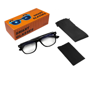 Nouvelles lunettes intelligentes de traduction F16 IA 2025 avec caméra 8MP, reconnaissance <span class=keywords><strong>automatique</strong></span>, <span class=keywords><strong>appel</strong></span> vocal BT et étui de charge 3600 mAh - Product Image 6