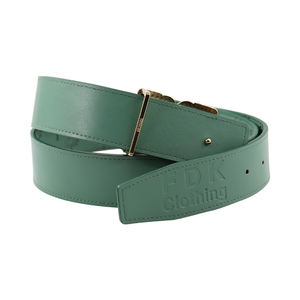 Factory direct-Cinturón de cuero bordado para mujer, Cinturón de piel con hebilla de pin - Product Image 6