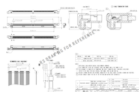 Câble LVDS personnalisé DF56-50, pas de 0,5 mm, 50 broches, longueur de 400 mm, pinout inversé, pour appareils ménagers et équipements industriels