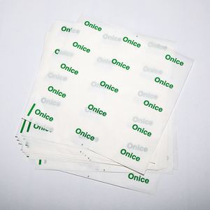 18*18CM Brand Logo Parchment Baking <b>Grease</b> Proof <b>Paper</b> Printed Greaseproof Food Wrapping <b>Paper</b> for Deli Food Bread Packaging - Product Image 4