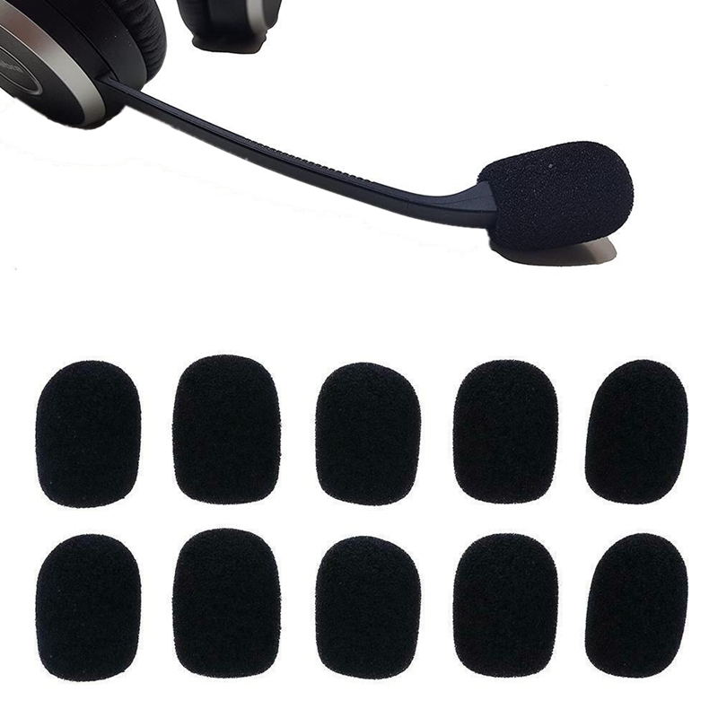 Mini Microphone Headset Windscreen Sponge Mic Foam cover