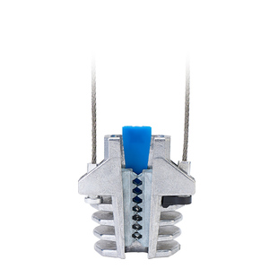 Abrazadera de tensión de cuña de aluminio para anclaje de cable de fibra óptica aéreo, accesorios para exteriores - Product Image 3