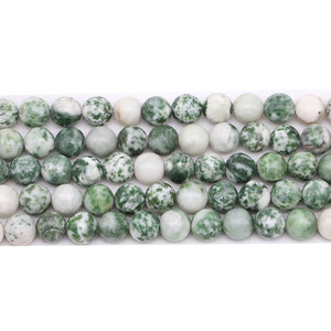Natural <b>Blue</b> Spotted Stone Loose <b>Beads</b> Round 8mm For Bracelet Making DIY Jewelry Accessories Wholesale - Product Image 5