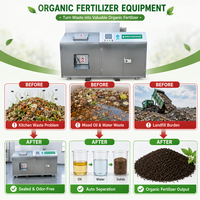 Máquina Comercial para Desechar Residuos de Alimentos, Convierte Desechos de Alimentos en Fertilizante Orgánico, Equipo para Hacer Compost