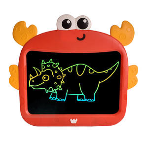 9 pollici cartone animato affissione a cristalli liquidi lavagna colorato elettronico digitale blocco di scrittura per bambini disegno giocattolo educativo - Product Image 6