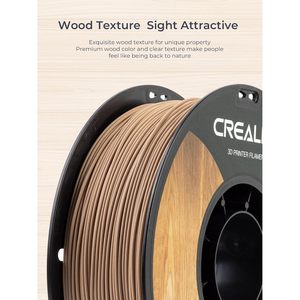 Filament en bois Creality PLA 1,75 mm, bobine de 1 kg, filament pour imprimante 3D - Product Image 4