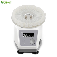 Mezclador de Laboratorio SUNHOT MX-S+ Personalizable, Motor DC sin Escobillas, Control Táctil, 100-3000 rpm, Pantalla LCD, Amplitud de 4 mm, IP21