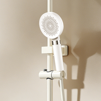 Pommeau de Douche Filtrant Haute Pression à Poignée Unique, Jet Pluie, avec Douchette à Main – Meilleur Prix Usine