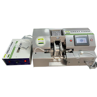 Máquina de sellado ultrasónico a baja temperatura para llenado de pajuelas de inseminación artificial completamente automática de 0.25ml/0.5ml
