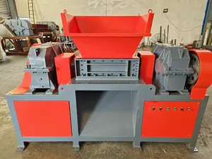 Plastic Shredding Machine Crusher Strong Industrial Plastic Shredder Double Shaft Shredder Machine