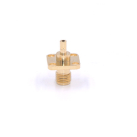 Conector Coaxial RF SMA Hembra de Montaje en PCB, 18 GHz, Alta Frecuencia, Chapado en Oro