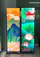 Afficheur LED intérieur MDS P2.5 640*1920mm SMD couleur intégrale 3840HZ Système Android avec roulettes Garantie 2 ans Utilisation publicitaire