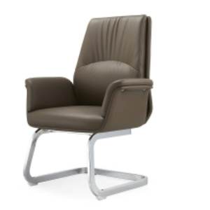 Chaise de bureau en cuir moderne et confortable avec accoudoirs et dossier 37731-6935A 37731-6935B 37731-6935D - Product Image 1