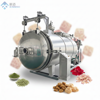 Beste kwaliteit vriesdroogmachine voor chocolade, aardbeien, bevroren fruit en groenten, vloeibaar dierenvoer, vacuümvriesdroogmachine