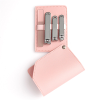 WELLFLYER-Ensemble de 4 limes à ongles en verre, kit de manucure avec logo personnalisable, MS-956 nouveautés