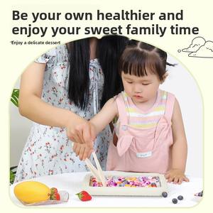 Machine à glaces instantanée DIY, rouleaux de yaourt glacé, dessert maison en 3 minutes, acier inoxydable, non électrique, rouleau à <span class=keywords><strong>glace</strong></span> - Product Image 6