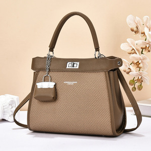Custom <b>Women</b> Small <b>Black</b> Crossbody <b>Bag</b> Fashion Pu Leather Shoulder Handbag Lightweight Daily Purse - Product Image 4