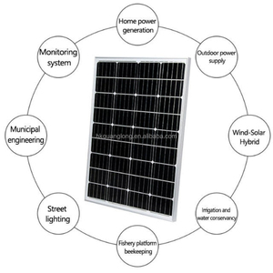 Panel Solar Bifacial de Doble Vidrio de 210 mm, Larga Vida Útil, Sistema de Generación de Energía Solar Conectado a la Red para Techos de Fábrica - Product Image 1