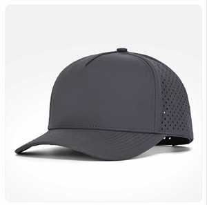 Casquettes de baseball personnalisées imperméables, respirantes et à séchage rapide en maille – Casquettes snapback perforées personnalisables pour promotions d'entreprise - Product Image 2