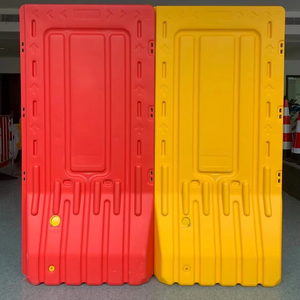 Yol yapımı için 1800mm genişletilebilir çit yol plastik HDPE güvenlik su dolu trafik bariyerleri kullanarak - Product Image 1