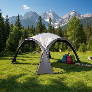 Carpa de <span class=keywords><strong>Camping</strong></span> Oxford Extra Grande, Impermeable, Portátil, con Protección Solar, para Exteriores, Parques y Campamentos - Product Image 5