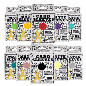 Bustine Protettive Personalizzate per Carte Pokémon e Magic: The <span class=keywords><strong>Gathering</strong></span>, 66x91 mm, in Plastica PP, per Carte Collezionabili TCG e Baseball, Finitura Opaca - Product Image 1