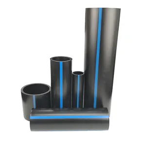 Pn10 110mm Black 200 Mm Pe Water 3inch Plastic Tube 150mm 160mm 8 Inch Pn16 Poly 60 4 Hdpe Roll Poly Pipe Pn10 Price