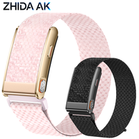 Bracelet intelligent sportif sans écran KR96Pro, ECG+PPG, compteur d'exercices, podomètre, calories/distance, fréquence cardiaque, sommeil, oxygène sanguin, données HRV