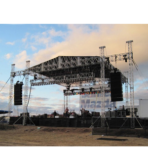 Chuyên nghiệp ngoài trời tổ chức sự kiện DJ Chiếu sáng giàn hệ thống tùy chỉnh miễn phí thiết kế nhôm sân khấu buổi hòa nhạc giàn hiển thị - Product Image 6