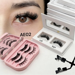 <span class=keywords><strong>2026</strong></span>年新品手工制作磁性超柔软超细睫毛带可重复使用无残忍动物实验假睫毛合成毛发 - Product Image 2