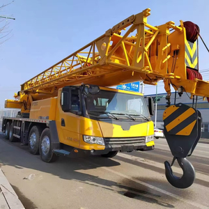 2022 50 tấn cho sử dụng xe tải cẩu qy50k 80% New 5 phần Telescopic Boom 55m nâng chiều cao weichai động cơ động cơ hộp số bơm - Product Image 1