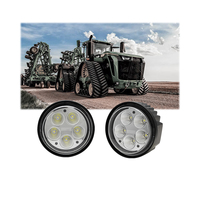 Lampe de travail LED à grande insertion avec homologation Emark pour John Deere RE288376 RE288377, lampe de travail LED ronde