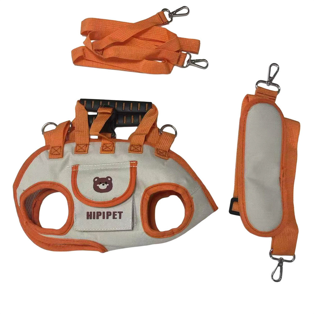 Hippie Dog Horizontal Backpack [Size L]