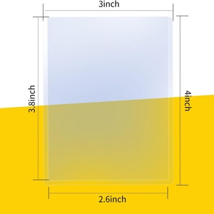 Wholesale Clear Plastic <b>Holders</b> UV Protection Rigid Card Sleeves for Baseball Sports Cards - Product Image 2