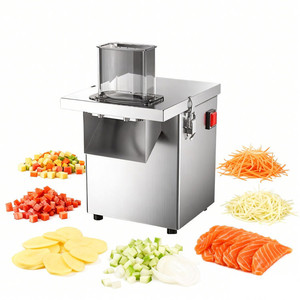 Machine à trancher électrique multifonctionnelle haute performance, coupe-légumes commercial pour pommes de terre, citrons, fruits et légumes - Product Image 5