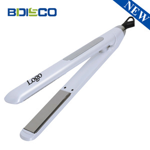 Hair Straightener Titanium Plate Adjustable Temperature Negative Ion With Lcd Touch Screen For Fast Styling - Product Image 4