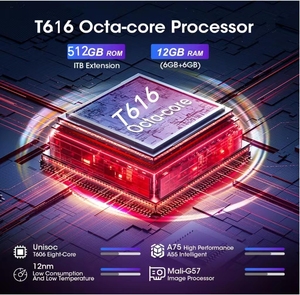 หน้าจอ IPS T616FHD ขนาด 10.95 นิ้ว แบตเตอรี่ 10000mAh ใช้งานได้ยาวนานเป็นพิเศษ เหมาะสำหรับทั้งความบันเทิงและการใช้งานทางธุรกิจ - Product Image 2