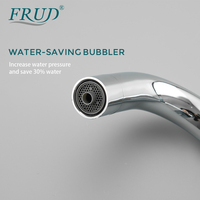 Prix d'usine pas cher robinet de cuisine capteur tactile évier intelligent robinet d'eau robinets de cuisine chromés R43054