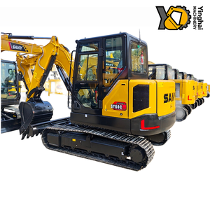 Excavadora Compacta SANY SY60C, Nueva Excavadora de Orugas SANY de 6 Toneladas, Mini Excavadora SANY 60C Original para Uso Doméstico y Agrícola - Product Image 1