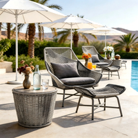 Fauteuils à bascule d'extérieur, mobilier de patio, chaises longues et ensembles, chaise longue de piscine