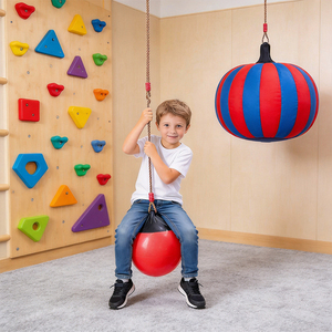 Ballon de balançoire Ropecube, ballon gonflable durable résistant aux déchirures <span class=keywords><strong>pour</strong></span> enfants, équipement de jeu sensoriel intérieur/extérieur - Product Image 4