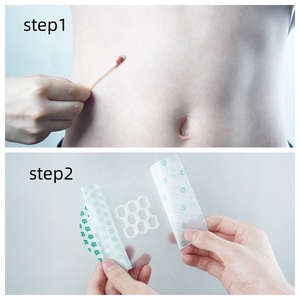 Apósito médico transparente <span class=keywords><strong>Besafe</strong></span>, película visual impermeable, apósito médico de 10*9cm, autoadhesivo, para heridas, almohadilla absorbente - Product Image 4