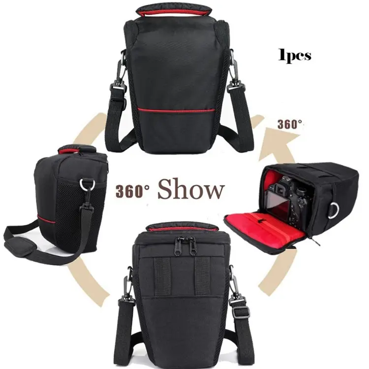 Small Camera Bag Anti-shock Camera Case Compatible with Canon Nikon Sony Pentax Olympus Panasonic Samsung Digital & DSLR Cameras