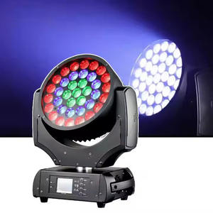 Robin <span class=keywords><strong>Robe</strong></span> Pointe 600, 37 Piezas, 15W RGBW 4 en 1, Zoom Wash, Cabeza Móvil con Luz <span class=keywords><strong>DMX</strong></span> para DJ, Discoteca, Bar - Product Image 1