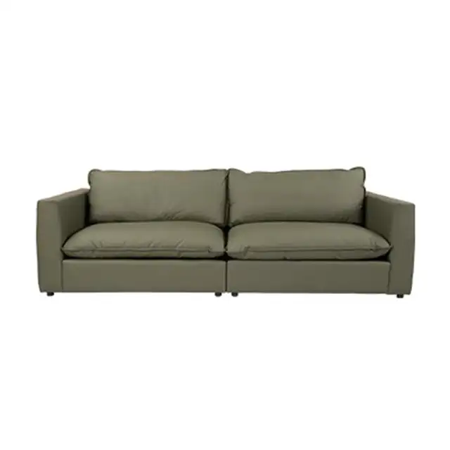 現代的なモダンなデザインの部屋の家具セット革のソファ