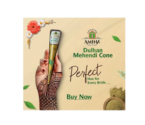 Cono de Mehndi Dorado Profesional, Fácil de Aplicar, Acabado Brillante, Arte Corporal Temporal para Mehndi Nupcial y Eventos Especiales - Product Image 1