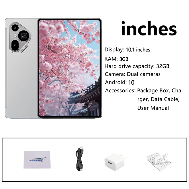 2026 New Arrival 10.1-inch Slim Tablet | Cross-border Supply | Factory Bulk Wholesale